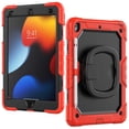 thumbnail image 1 of Funda TEKKU HandleD uso rudo para iPad 9 iPad 8 iPad 7 10.2' Rojo Negro A2602 A2605 A2270 A2428 A2430 A2197, 1 of 10