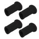 thumbnail image 5 of 4 fundas para patas de muebles, silenciosas, antideslizantes, resistentes al desgaste, de punto, para patas de silla, color negro, 5 of 14