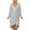 Gray, variant on Brilliant Dresses for Women Plus Size Elegant Women's Cheap Dresses Sequin V-Neck Loose Long Sleeve Knee-High Dress Long Maxi Dresses Fall New Arrivals Black XXXXXL