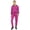 Purple, variant on Track Suits for Women Set Workout Gym Full Zip-Up Hoodie Sweatsuits 2 Piece Tracksuit Collar Black L
