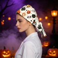 thumbnail image 5 of Scrub Caps for Women Halloween Ghost Surgical Caps Working Hat Nurse Props, 5 of 6