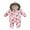 Pink, variant on Odeerbi Baby Girls Boys Clothes Baby Rompers Autumn Winter Infant Toddler 2025 Long Sleeve Print Plush Hooded Romper Jumpsuit