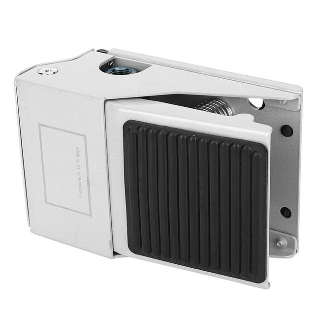 Interruptor de válvula de pedal neumático de aire con rosca G1/4 y control de prensa de pie de 3 vías y 2 posiciones