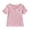 A-Pink54, variant on Toddler Girls Tshirts Soft Summer Short Sleeve Embroidery Rabbit Print T-Shirts Casual Slim Fit Active Girls T-Shirts