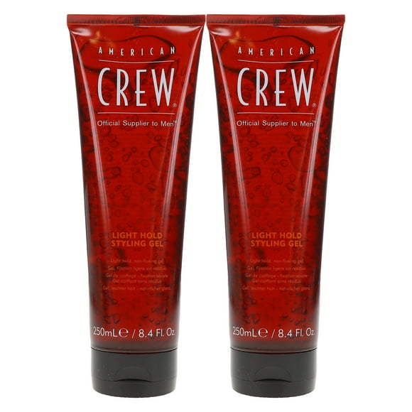 American Crew Light Hold Styling Gel 8.4 oz 2 paquete American Crew American Crew Light Hold Styling Gel 8.4 oz 2 paquete