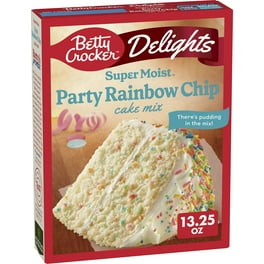 2 Pack ) Betty Crocker Delights Super Moist Cherry Chip Cake