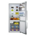 thumbnail image 3 of Summit 28 Inch Refrigerator-Freezer, 11.7 cu.ft Capacity, Bottom Freezer with Ice Maker, Counter Dept, Stainless Steel - FFBF284SSIM, 3 of 11