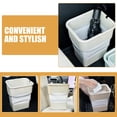 thumbnail image 4 of YSNOOWE Cubo Plegable Beige Para Basura En Auto Fácil De Guardar Y Usar En Diferentes Espacios, 4 of 8