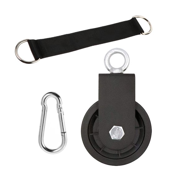ELAYARD Cable Machine Attachment Black Durable Metal for Home Workouts 1Set
