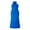 Royal Blue, variant on Michellecmm Women Halter Neck Sleeveless Dress Solid Color Backless Satin Dress