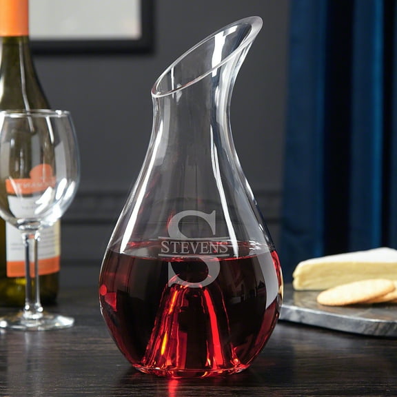 HomeWetBar Oakmont Personalized Wine Decanter