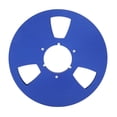 thumbnail image 2 of 10 Inch 1/4 Inch Empty Take Up Reel To Reel Small Hub, Open Reel Audio Aluminum Alloy Takeup Reel With 3 Hole, Empty Tape Reel For 1/4 Inch Tape, 2 of 8