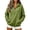 Army Green #007, variant on Quarter Zip Pullover Womens Fall Half Zip Mock Neck Sweatshirts Soft Loose Causal Long Sleeve Oversized Hoodies, L