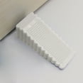 thumbnail image 5 of Door Stoppers for Bottom of Door on Floor, Premium Rubber Door Stopper Wedge, Floor Sturdy Stackable Door Stops for Carpet Heavy Duty Door, Door Gaps (1 Pack), 5 of 7
