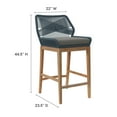 thumbnail image 5 of Wellspring 3-Piece Bar Set in Blue Graphite, 5 of 10