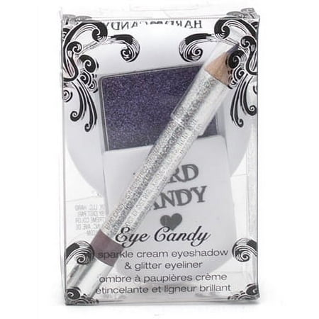 Hard Candy EYE CANDY Sparkle Cream Eyeshadow & Glitter Eyeliner, Queenie .06oz