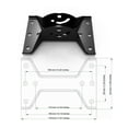 thumbnail image 4 of Soporte de antena ajustable para exteriores – Soporte universal en J para antena y estación meteorol, 4 of 9