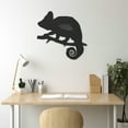 thumbnail image 5 of LaModaHome Exclusive Chameleon Metal Wall Art – Durable & Artistic Metal Wall Art for Home and Office Decor, Perfect for Any Interior Design Aesthetic, 5 of 5