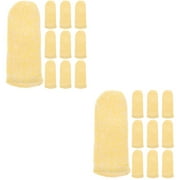 20 pcs  Cut Resistant Finger Sleeve Thumb Cover Anti Cut Finger Guard Supply