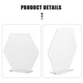 thumbnail image 6 of 18 Pcs Blank Seat Sign Table Decor DIY Blank Signs Photography Props Acrylic Sign Blank Acrylic Number Sign Banquet, 6 of 6
