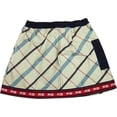 thumbnail image 2 of Regatta - Little Girls Plaid Twill Skirt 6701-3T (Cream Plaid), 2 of 3