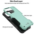 thumbnail image 6 of CoverON For Apple iPhone 15 Pro Case, Military Grade Heavy Duty Rugged Phone Cover Grip, Green, 6 of 9