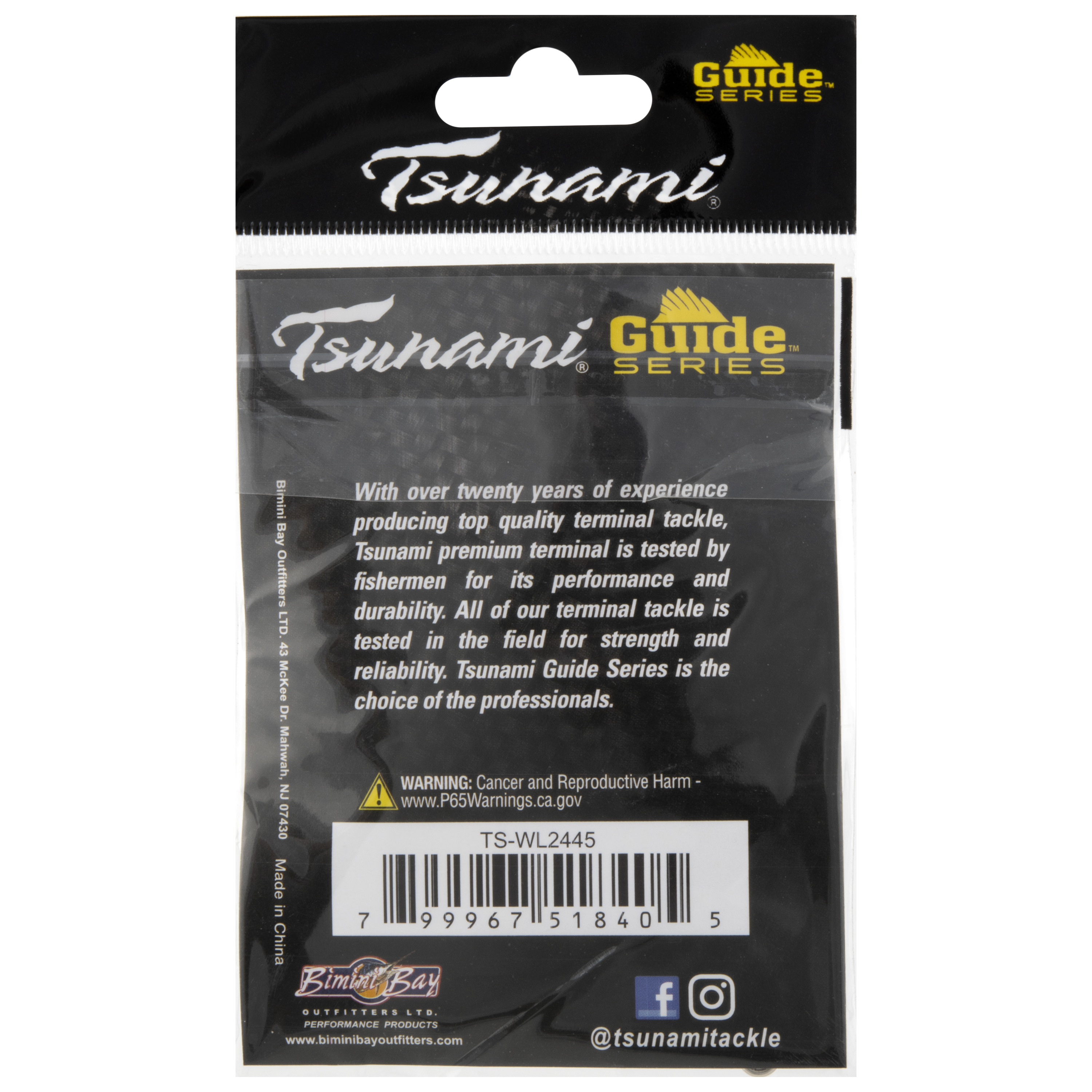 (10 pack) Tsunami Leader Wire 24" 45 lb- 3 Pack, TS-WL2445