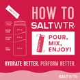 thumbnail image 7 of SaltWTR Electrolytes Powder Packets, Raspberry Salt Sports Recovery Hydration, 30 Count, 7 of 7
