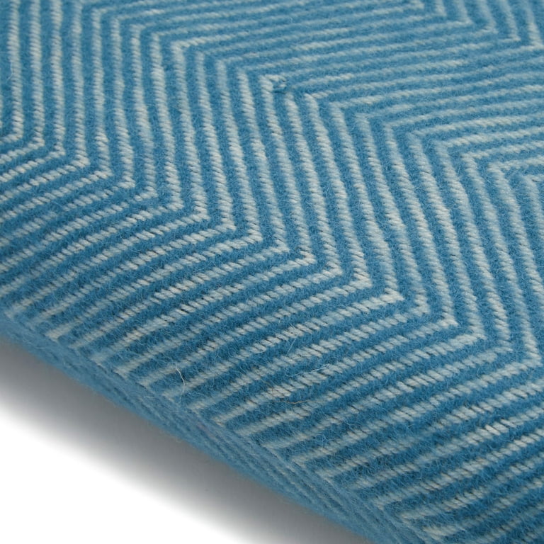 Sea discount blue throw