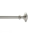 thumbnail image 2 of Lumi 1" Single Curtain Rod Brushed Nickel /Oil Rubbed Bronze- Knob 36"-72" - Oil Rubbed Bronze, 2 of 5