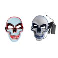 thumbnail image 1 of (2-Pack) Rinsvye Halloween Horror Mask Skull Mask Toy Box Shape Led Cold Light Party Favors Glowing Mask Dance Mask Masks Toy Vehicle Playsets Toy Gas Mask Masks Toy Set, 1 of 5