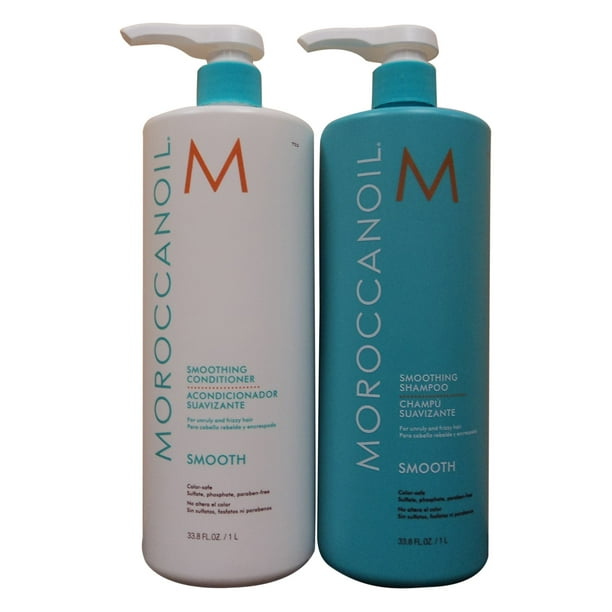 Moroccanoil Moroccanoil Smooth Shampoo And Conditioner 33 8 Fl Oz Each Walmart Com Walmart Com