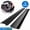 Black 21 Inches, variant on Silicone Stove Gap Covers (2 Pack), Heat Resistant Oven Gap Filler Seals Gaps Between Stovetop and Counter, Easy to Clean Stove Gap Guard (21 Inches, Black)