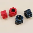 thumbnail image 3 of Hi,Fancy 2pcs Barbell Collars Plastic Barbell Bar Clips Weight Lifting Bar Locks Fixing Tool, Red, 25mm, 3 of 8