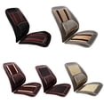thumbnail image 6 of SPRING PARK Universal Massage Wood Beads Car Seat Cover Summer Cooling Mesh Cushion Mat, 6 of 7