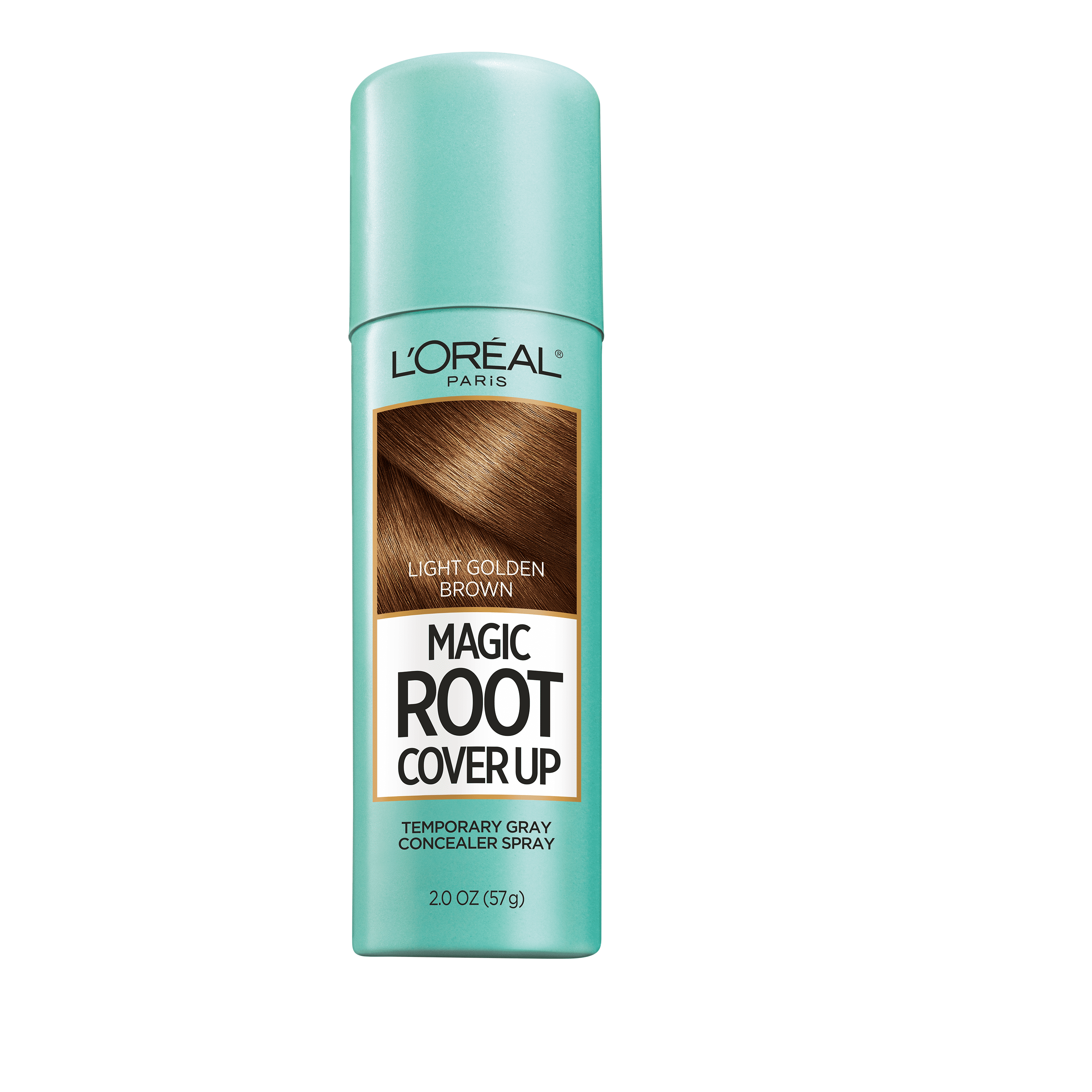 L'Oreal Paris Magic Root Cover Up Temporary Concealer Spray for Gray, Light  Brown, 2 oz 