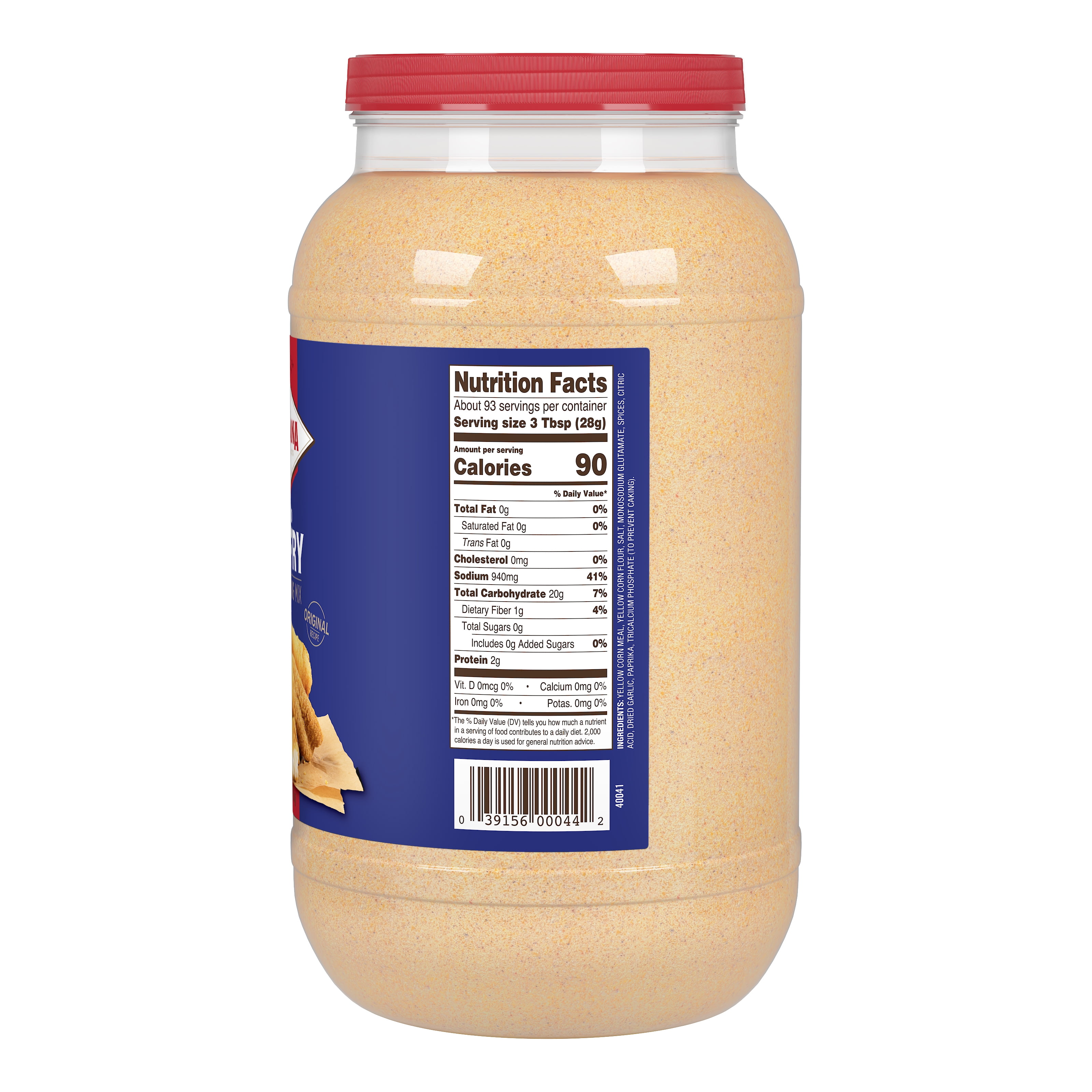 (2 pack) Louisiana Fish Fry Products Seasoned Coating Mix for Seafood, Crispy Texture, Dry Food Form, 5.75 lb Jug