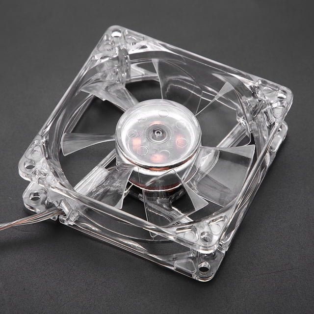 Ventilador de Enfriamiento de Light de Light 10000h de Light 10000h, Ventilador de Enfriamiento de CPU LED DE 8 cm 5V 28cfm, Para Computadora Con PC
