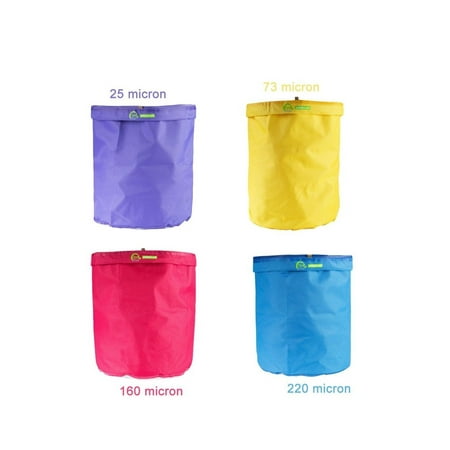 iPower GLBBAG1X4 1-Gallon 4-Bag Herbal Ice Bubble Hash Bag