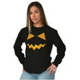 thumbnail image 3 of Halloween Jack-o-Lantern Costume Long Sleeve TShirt Men Women Brisco Brands L, 3 of 5