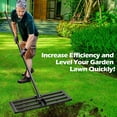 Lawn Leveling Rake ,HeavyDuty Levelawn Tool ,Level Soil or Dirt Ground