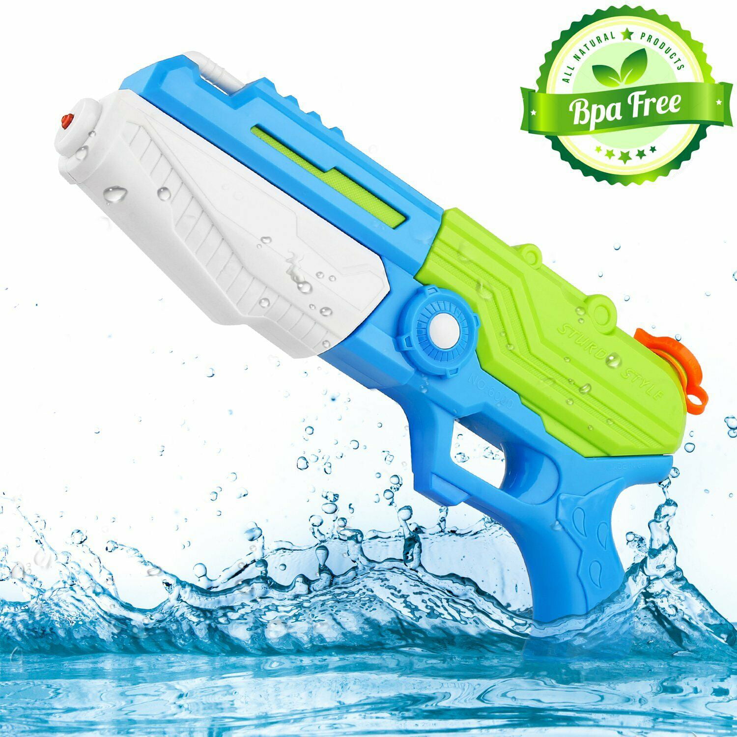 2 Kinds Color Water Gun Foam Storm Pump Shooter Kids Outdoor Toy Summer Fun A0F9 