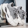 thumbnail image 3 of Men's & Height-Increasing Lift Shoes - Korean-Style Thick-Soled Sneakers with Anti-Slip PVC Sole, Lightweight  Upper for Instant Height - Low-Top for outdoor,, Party (Unisex) -, 3 of 5