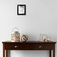 thumbnail image 3 of ArtToFrames 7" x 9" Satin Black Bull Nose Picture Frame, 7x9 inch Black Wood Poster Frame (WOM-1417), 3 of 7