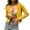 Yellow, variant on felwors Women's Long Sleeve Knit Cardigan Sweaters Lightweight Casual Open Front V Neck Button Down Short Cropped Cardigan Pink, XL