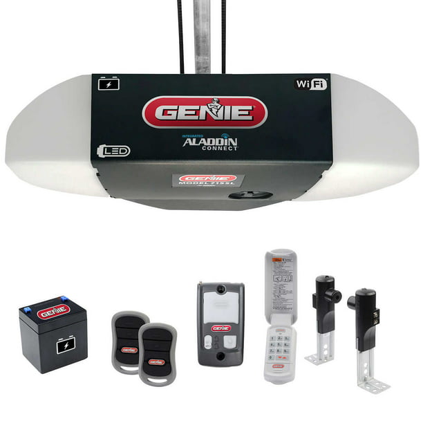 Creatice Garage Door Opener And Battery Backup for Small Space