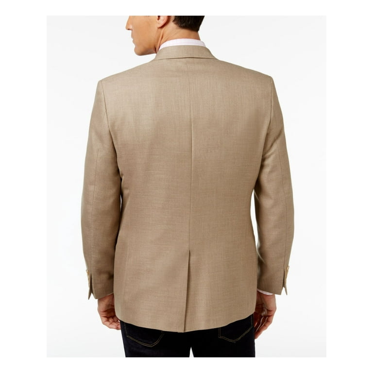 Ralph Lauren Mens Beige Sport Coat 46 LONG