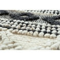 thumbnail image 3 of Alora Decor Sun 5'  x 7'6" Geometric/Stripe Ivory/Blue Woven Area Rug, 3 of 3