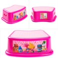 thumbnail image 6 of Trolls Step Stool, Pink, 6 of 6