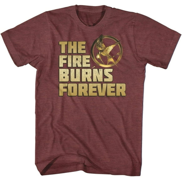 The Hunger Games Let The Games Begin Vintage Maroon Heather T-Shirt